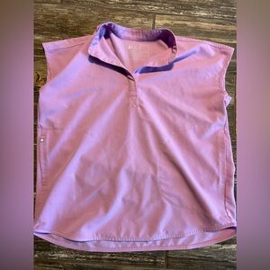 Lavender Figs- Rafaela scrub top XS
